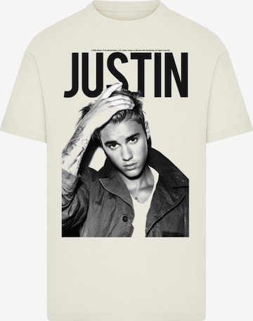 T-Shirt F4NT4STIC en beige : devant