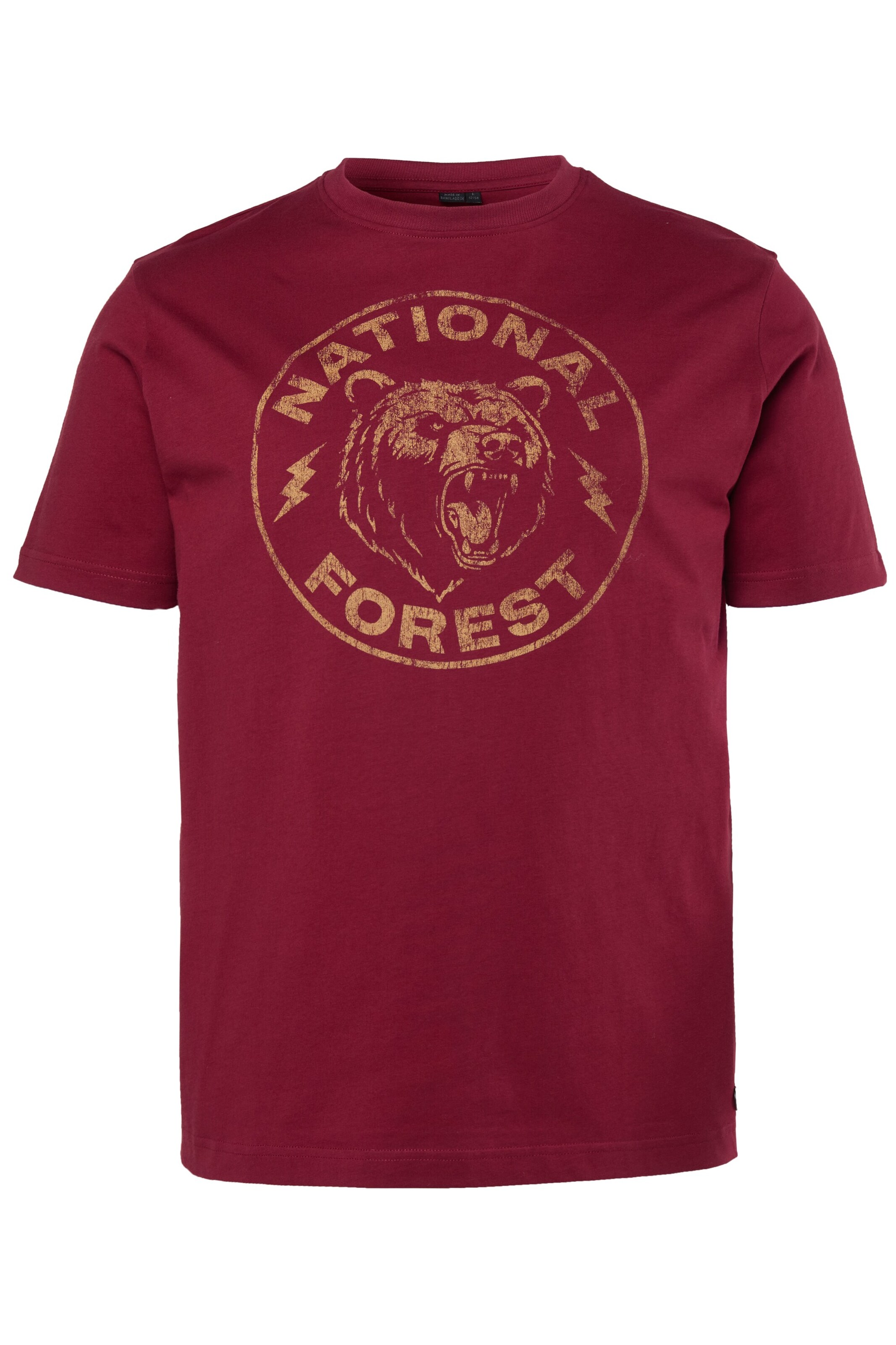 JP1880 T-Shirt in Rot: Vorderseite