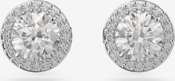 Swarovski Σκουλαρίκια σε ασημί: μπροστά