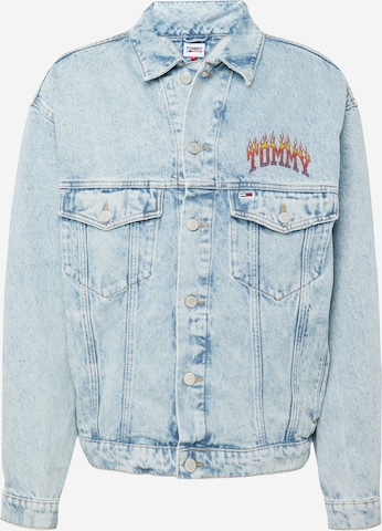 Tommy Jeans Overgangsjakke 'AIDEN' i blå: forside
