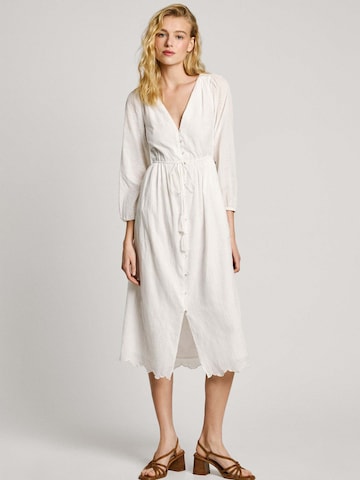 Robe 'Deepty' Pepe Jeans en blanc : devant