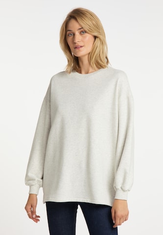 Sweat-shirt usha BLUE LABEL en blanc : devant