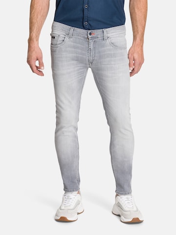 PIONEER Slim fit Jeans 'Ryan' in Grey: front