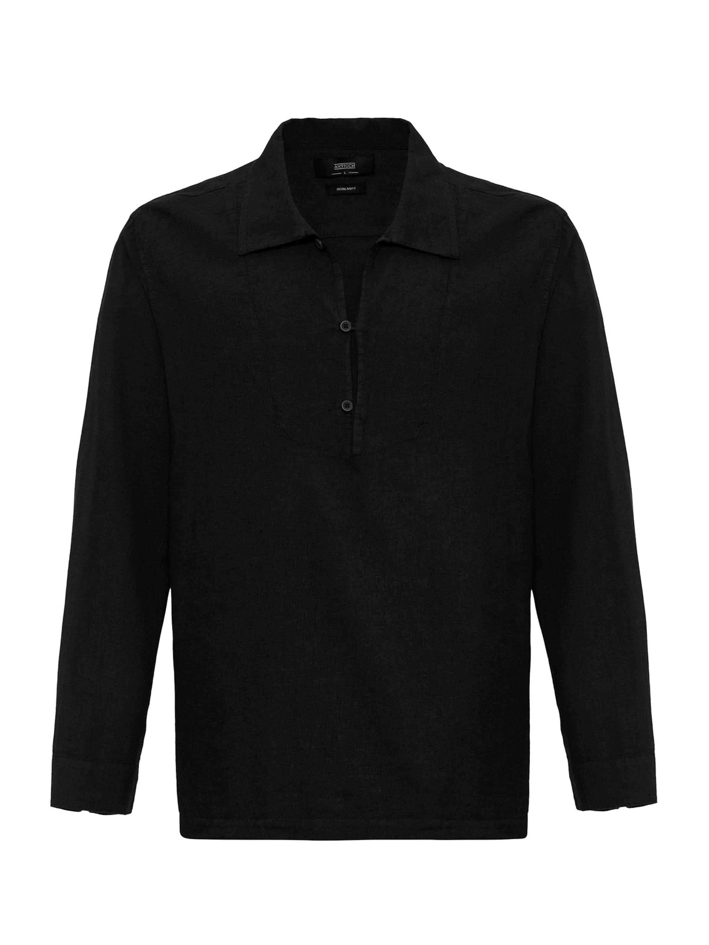 melns Antioch T-Krekls: no priekšpuses