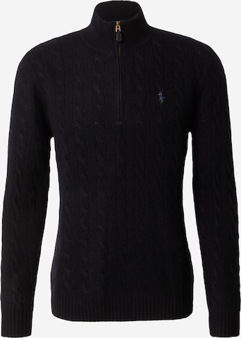 Pull-over Polo Ralph Lauren en noir : devant
