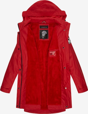 NAVAHOO Between-seasons coat 'Deike' in Red