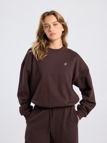 Sweat-shirt America Today en marron : devant