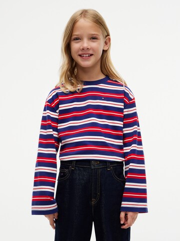 T-Shirt TOMMY HILFIGER en bleu : devant