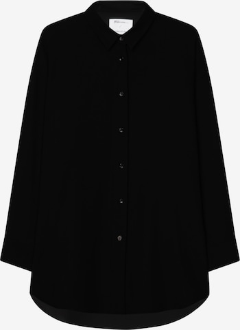 SEIDENSTICKER Blouse ' Schwarze Rose ' in Black: front