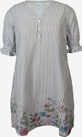 Zhenzi Jurk 'Mabel 1570' in Groen: voorkant