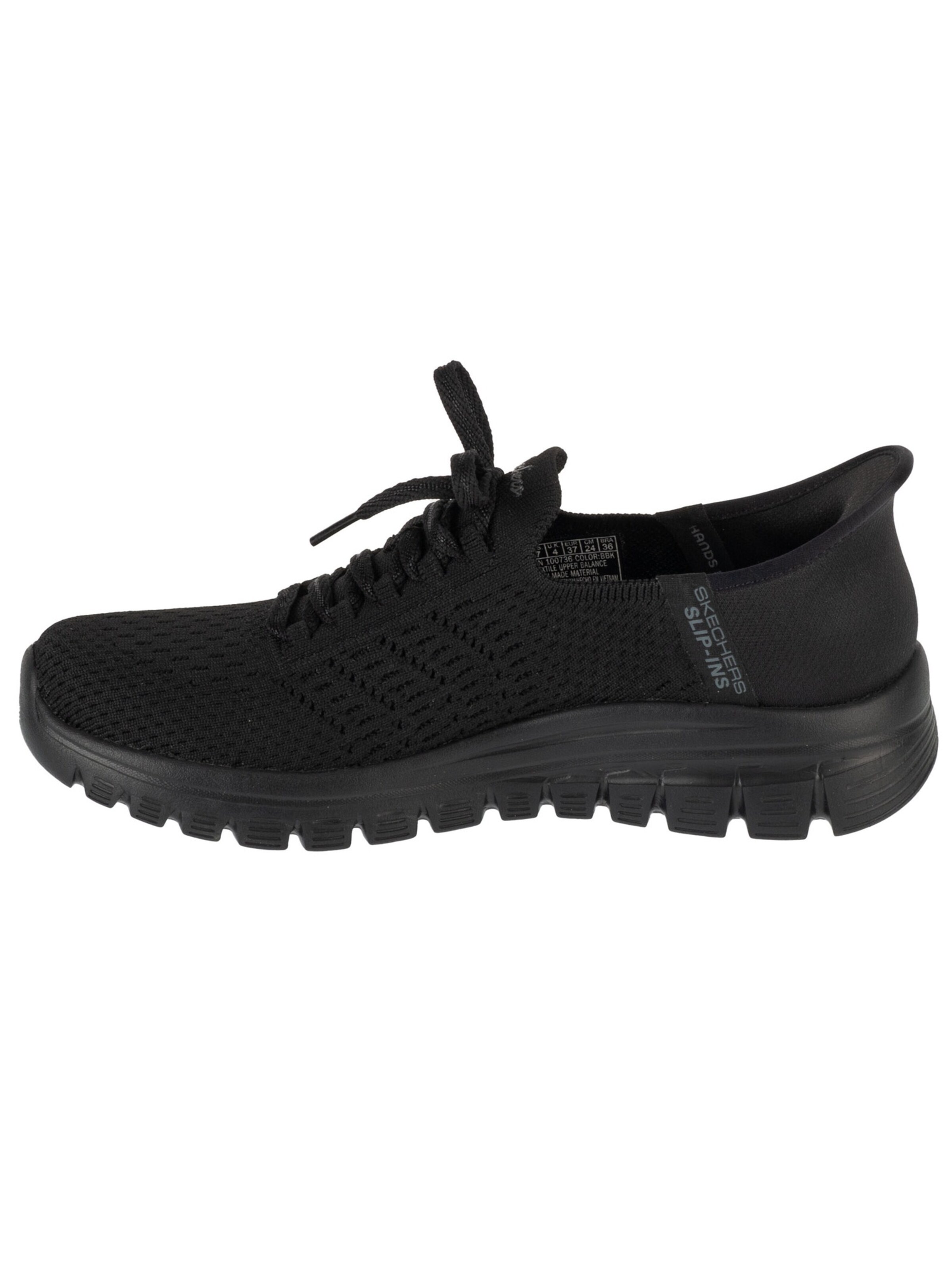 SKECHERS Sneakers laag 'Graceful - First Blush' in Zwart