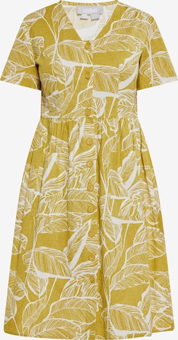 Robe Usha en jaune : devant