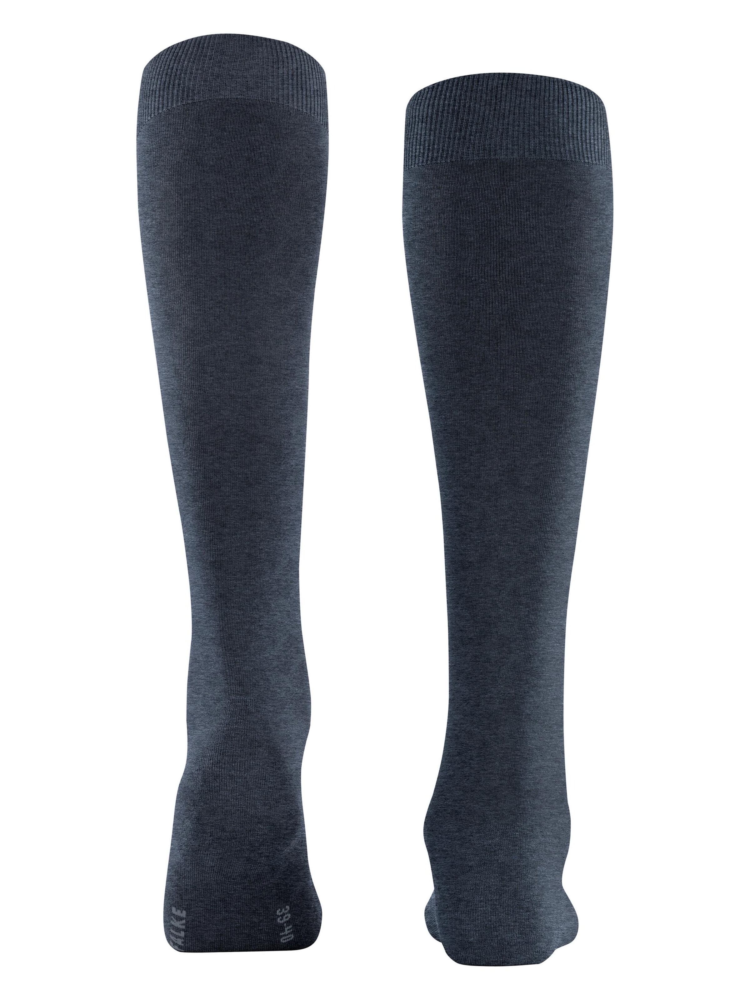 FALKE Knee High Socks 'ClimaWool' in Blue