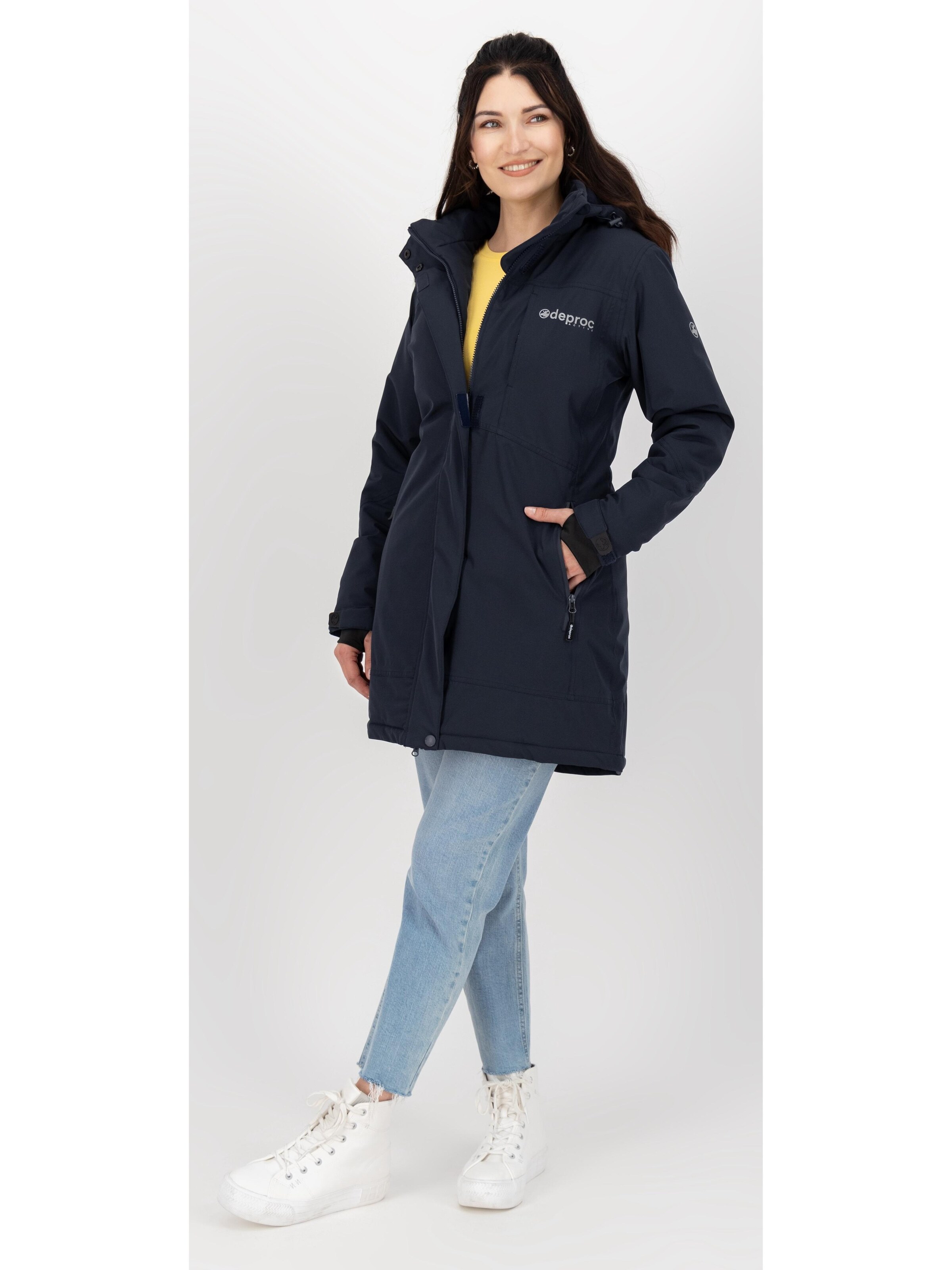 deproc Winterjacke 'MONTREAL WMN'‌‌‌‌‌‌‌‌‌‌ in Blau