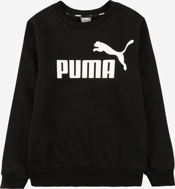 Felpa di PUMA in nero: frontale