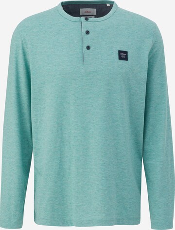 s.Oliver Shirt in Blue: front