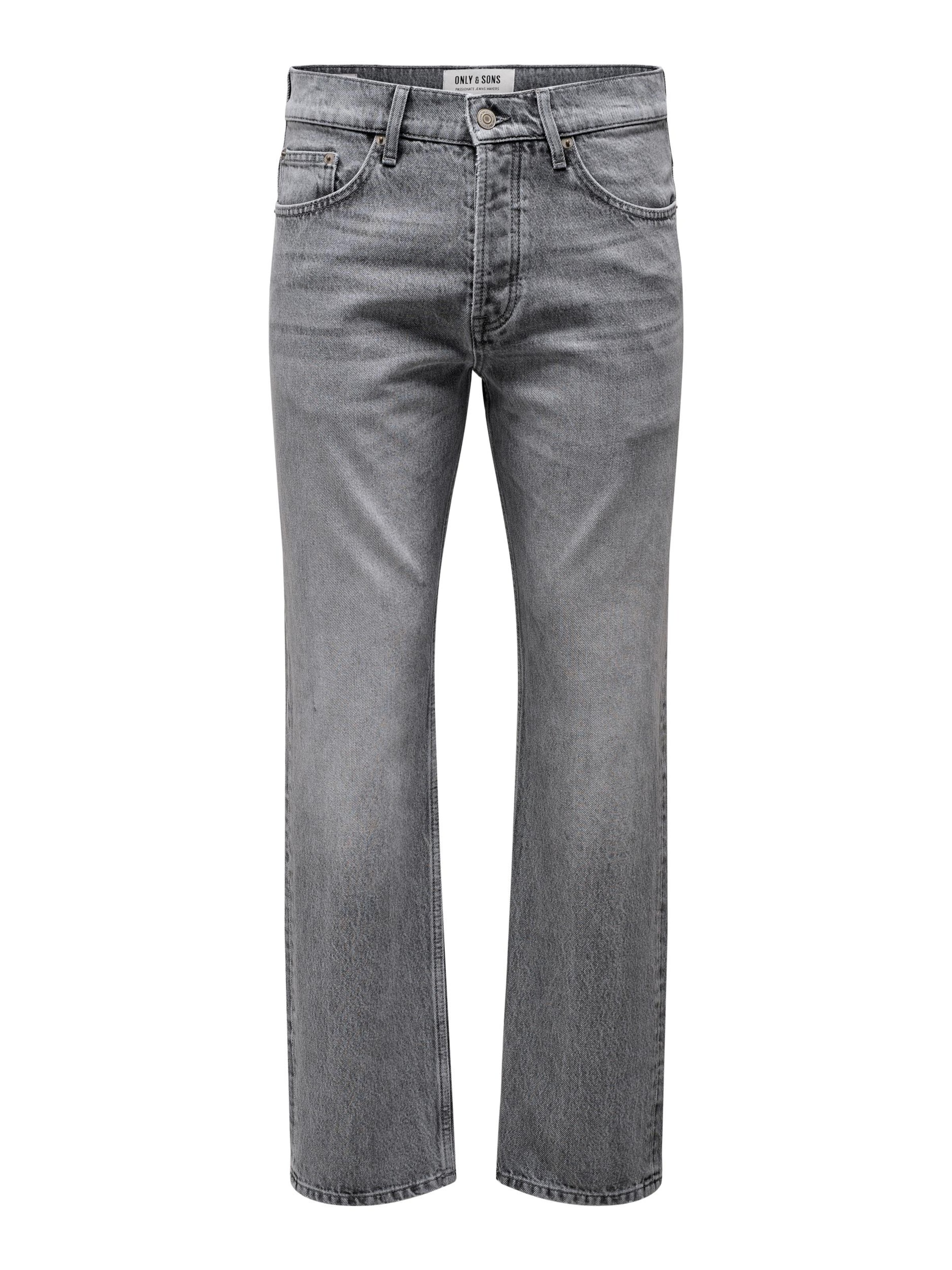 Only & Sons Regular Jeans 'ONSEdge' in Grey: front