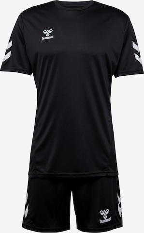 Survêtement Hummel en noir : devant