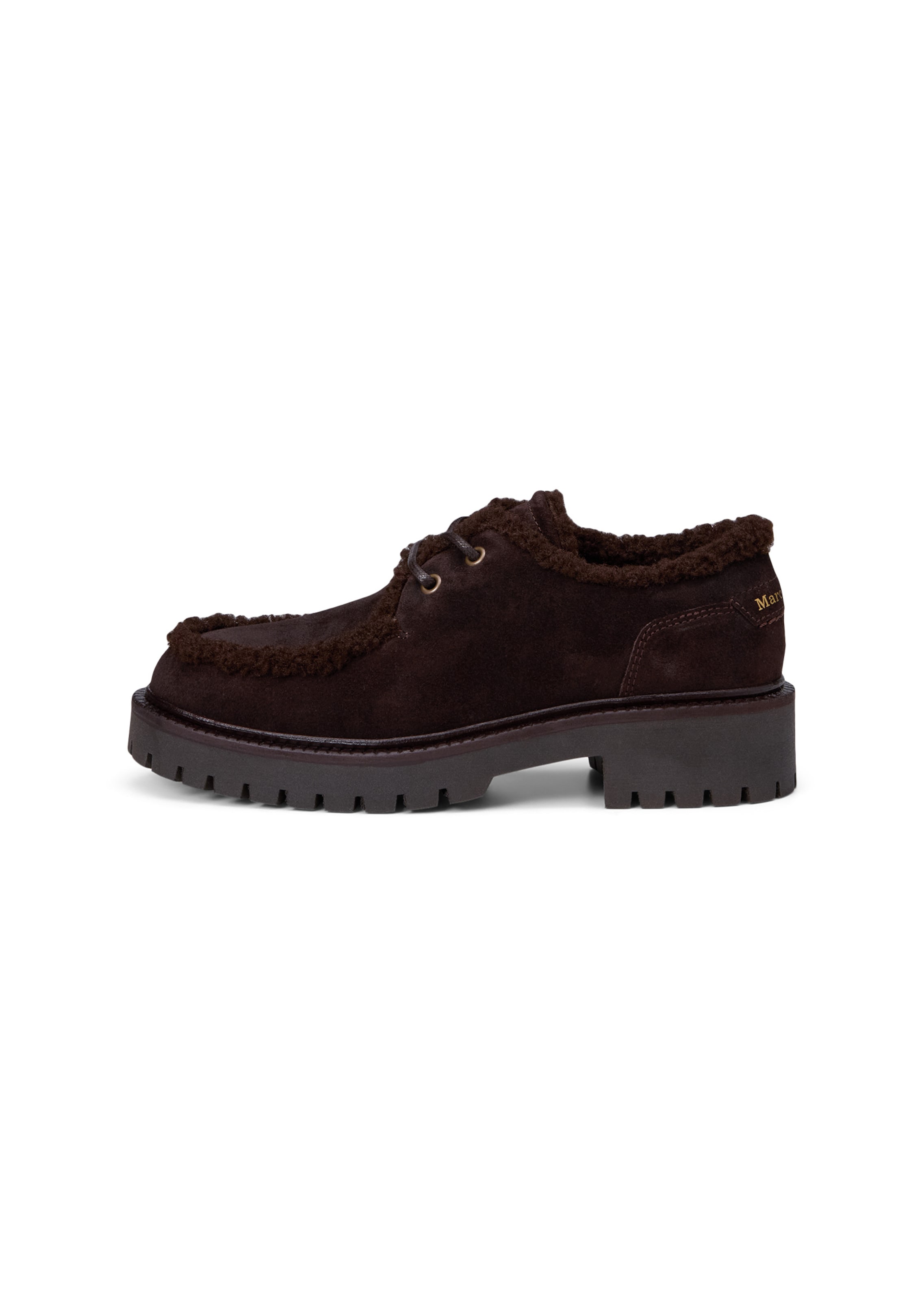 Marc O'Polo Schnürschuh in Braun: Seite