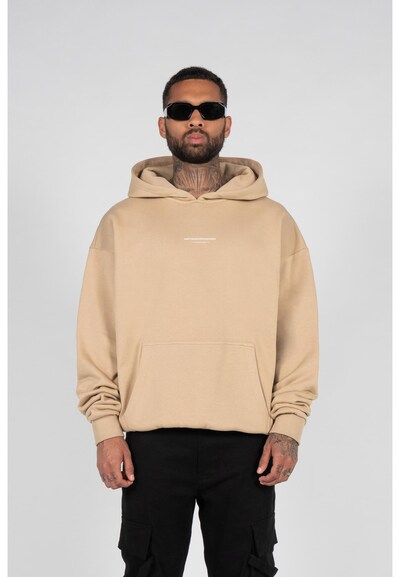 MJ Gonzales Sweatshirt in L in Beige / Purple / White, Item view