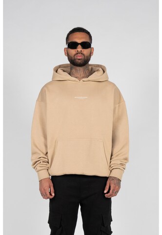 MJ Gonzales Sweatshirt in Beige: Vorderseite
