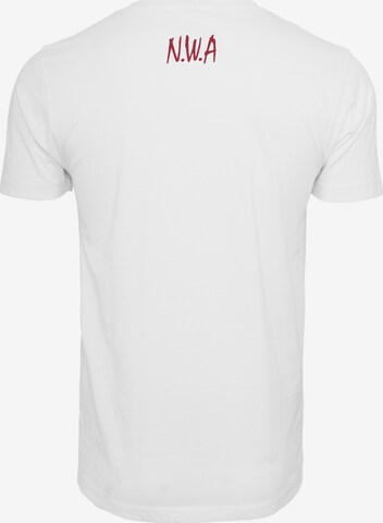 Mister Tee - Camiseta 'N.W.A' en blanco