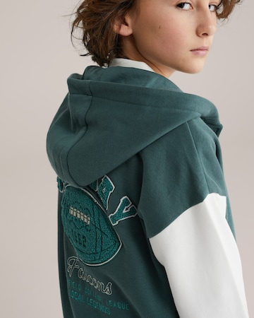 zaļš WE Fashion Starpsezonu jaka