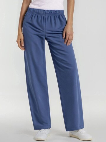 Wide leg Pantaloni di Hiccup in blu: frontale