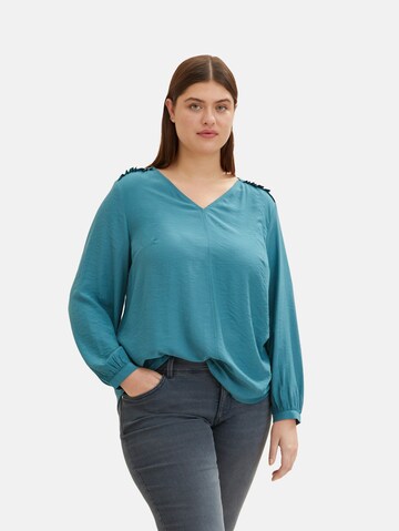 Tom Tailor Women + - Blusa en azul