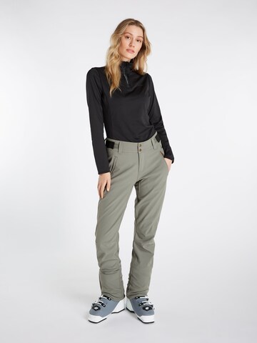 PROTEST Slim fit Workout Pants 'LOLE' in Green: front