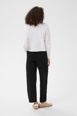 Kaffe Normální Kalhoty 'KAnaya' – černá