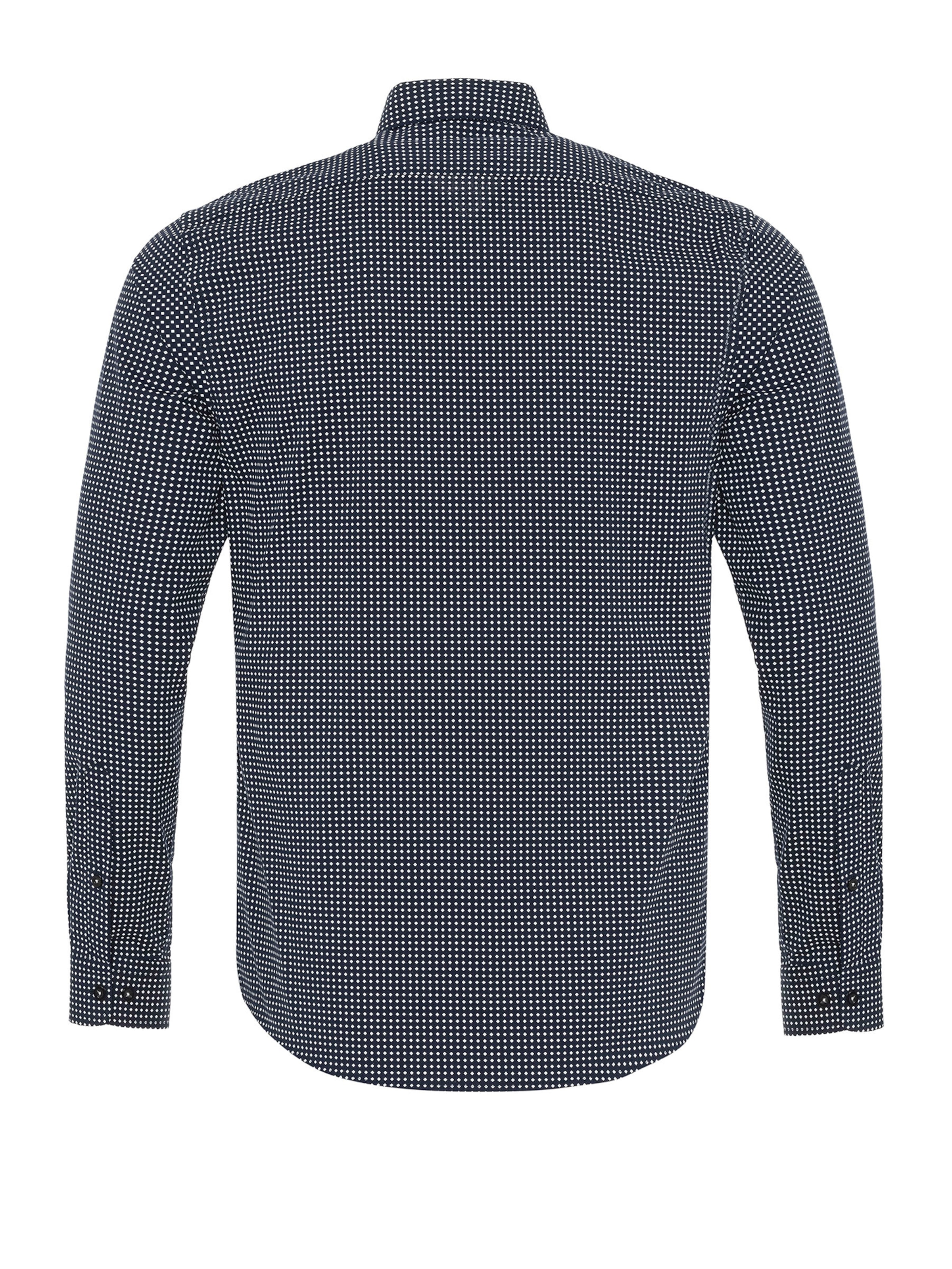 Dandalo Rovný strih Košeľa 'Cristophe' - Modrá