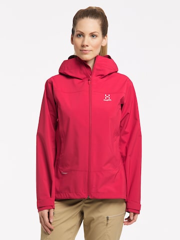 Haglöfs Outdoor Jacket 'Spate' in Red: front