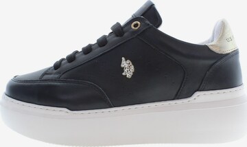 Sneaker bassa 'Artide' di U.S. POLO ASSN. in nero: frontale