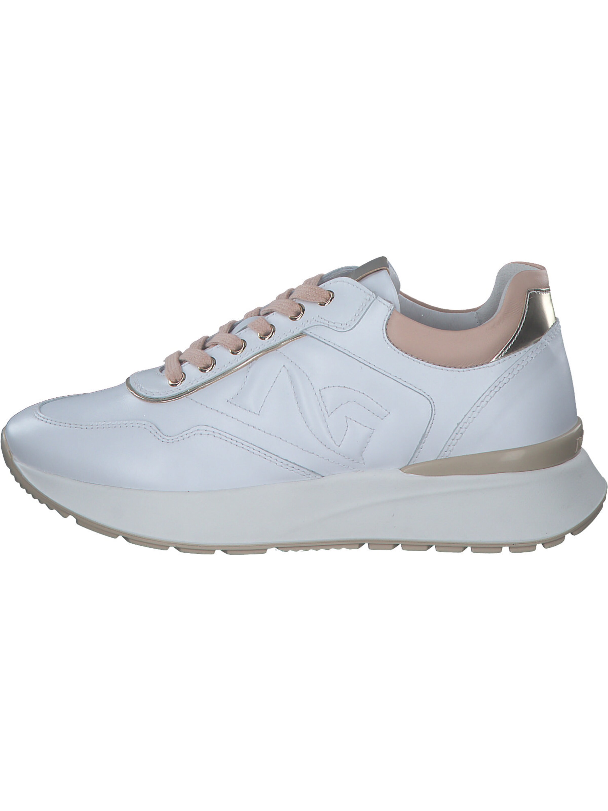 Nero Giardini Platform trainers in White