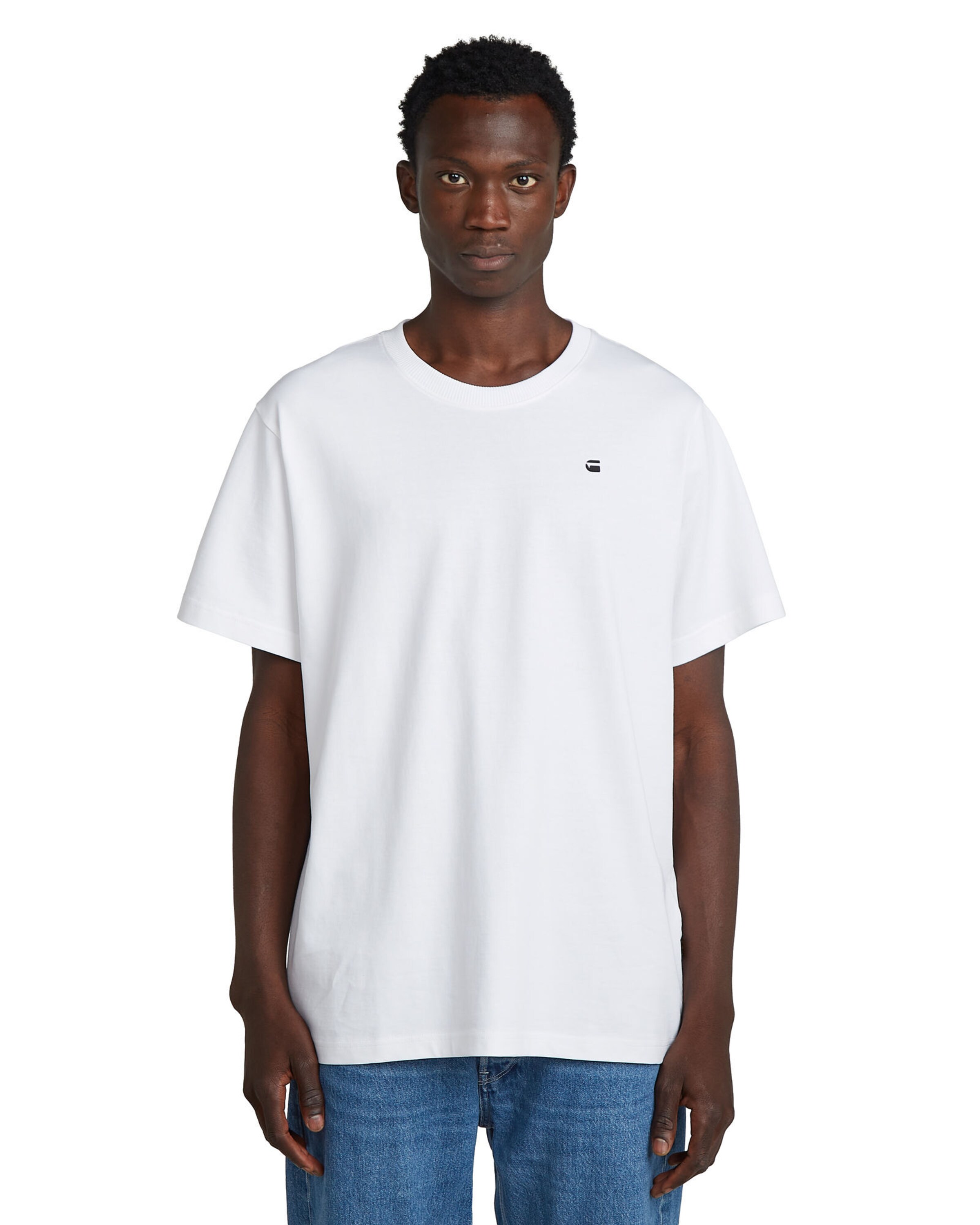 T-Shirt G-STAR en blanc : devant