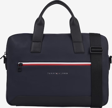 TOMMY HILFIGER Laptoptasche 'Essential' in Blau: predná strana