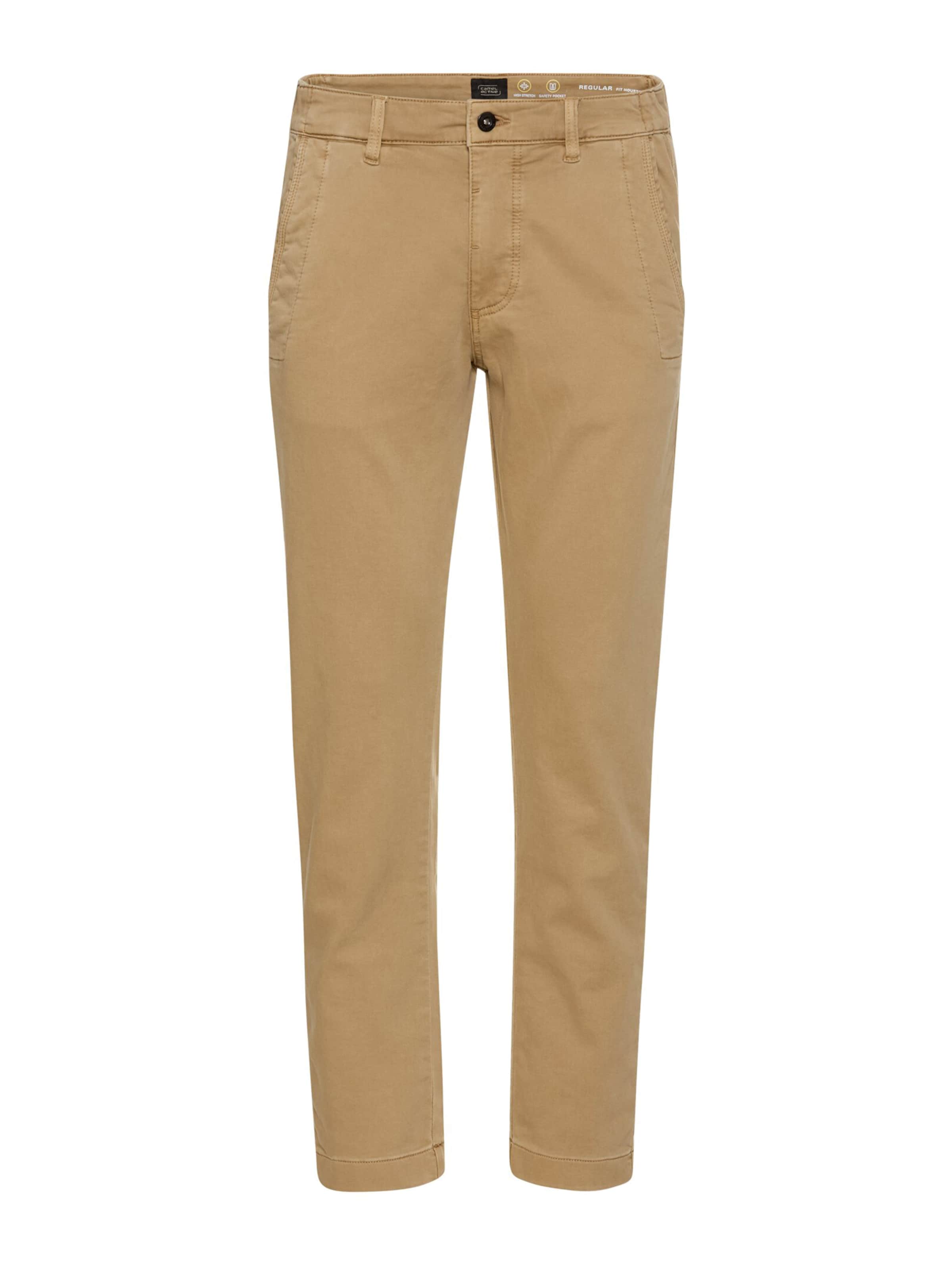 CAMEL ACTIVE regular Παντελόνι τσίνο σε μπεζ: μπροστά