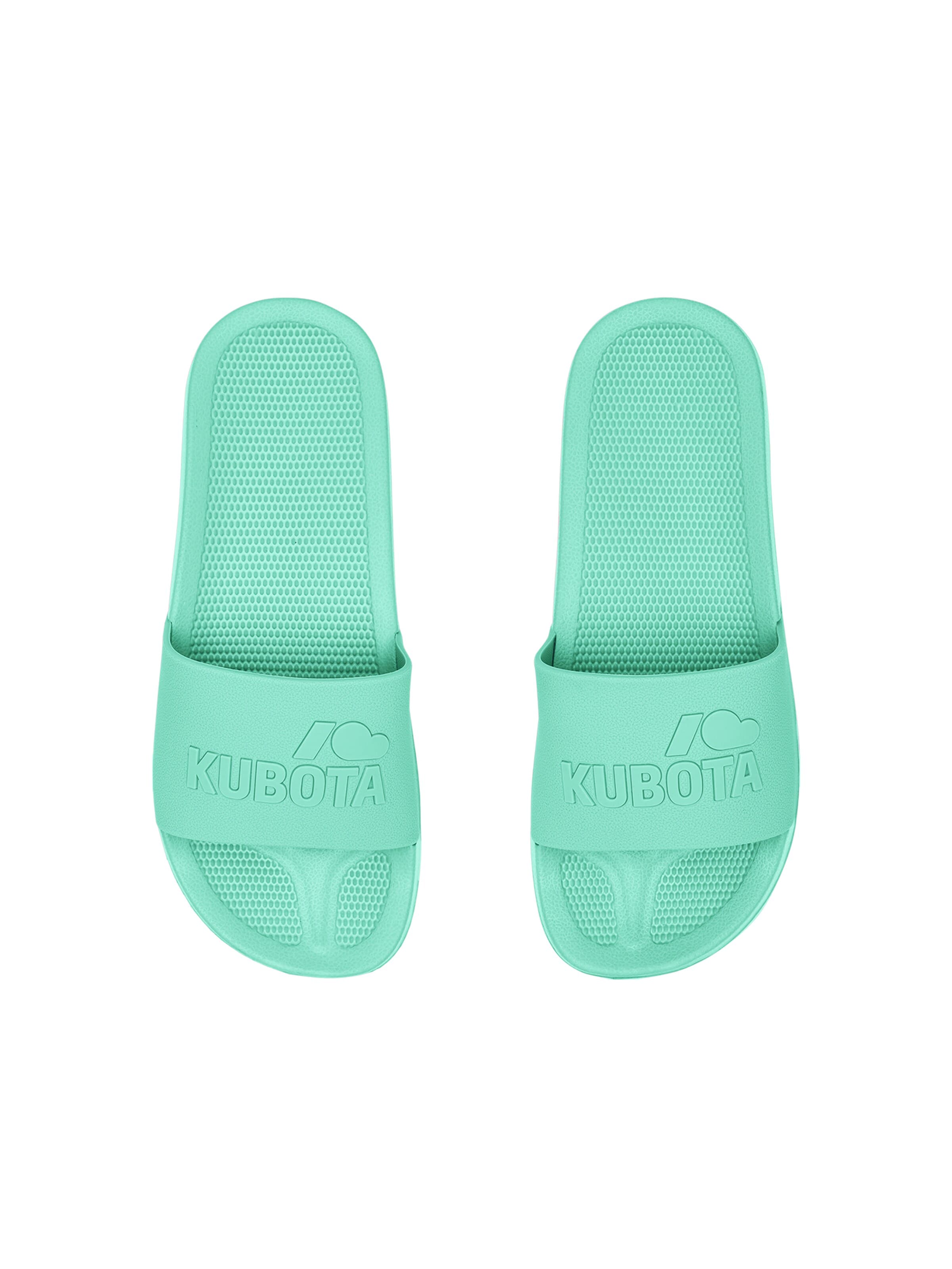 Kubota Strand-/badesko 'Kubota Women's Slip-On Light Green Basic Plain Pool Slides' i grøn