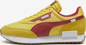 Baskets basses ' Rider Play On ' PUMA en jaune : devant