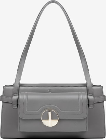 DreiMaster Klassik Shoulder Bag in Grey: front