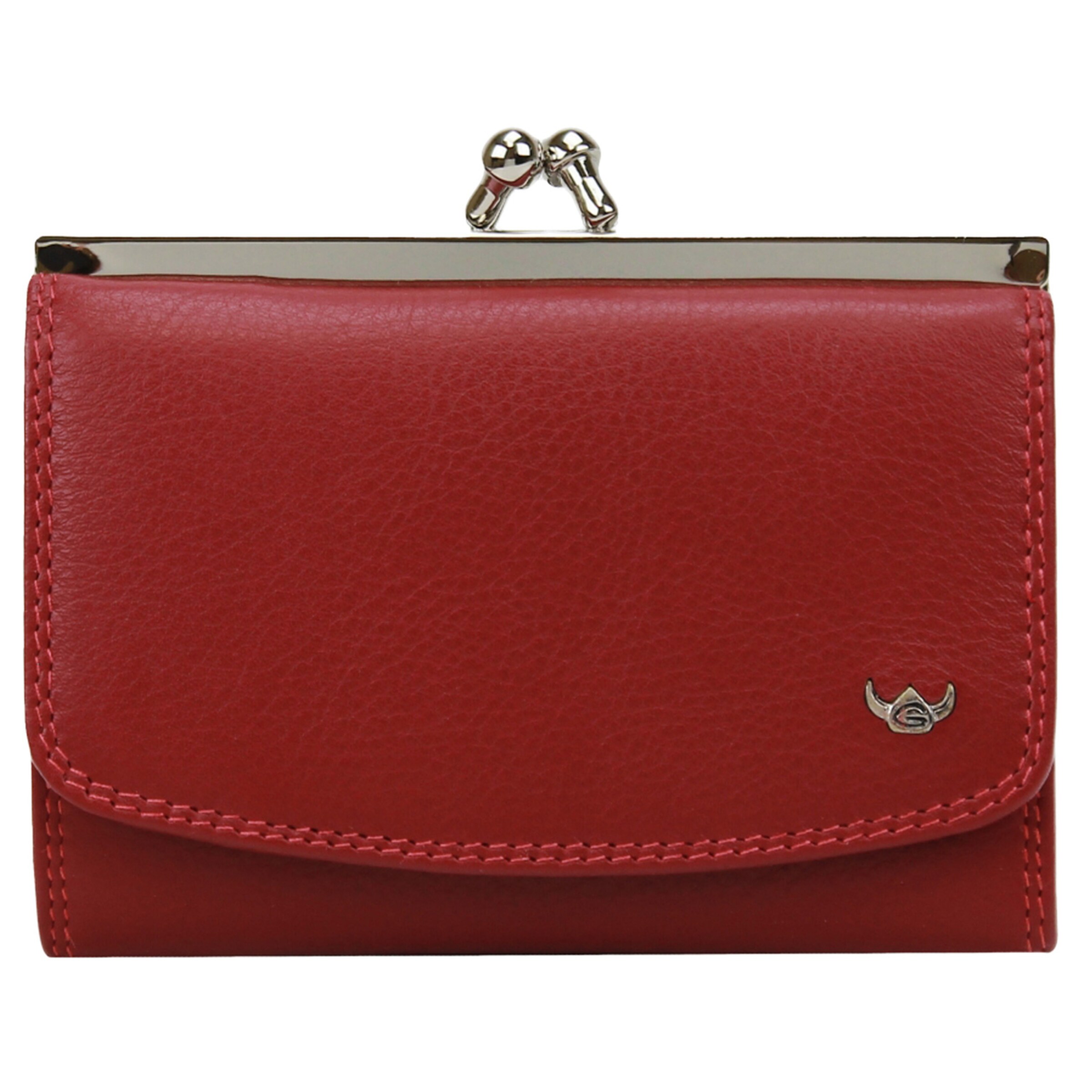Portamonete di GOLDEN HEAD in rosso: frontale