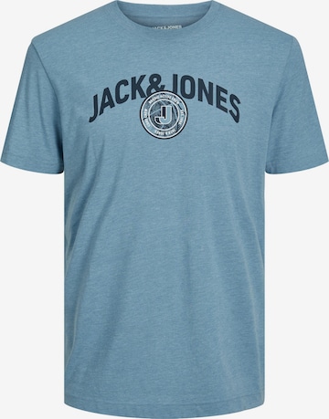 JACK & JONES Tričko 'OUNCE' – modrá: přední strana
