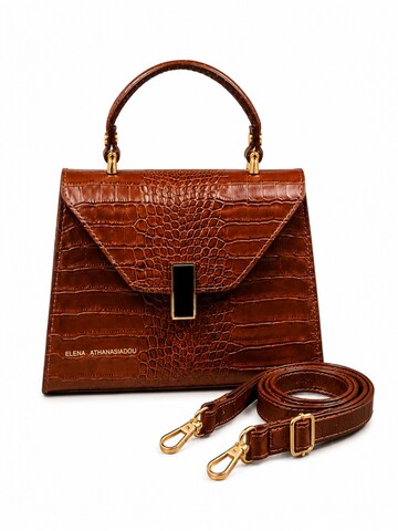 Elena Athanasiadou Handbag 'La Regina' in Brown: front