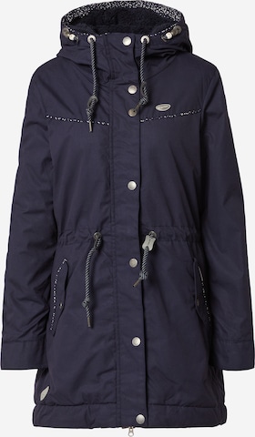 Ragwear Parka 'Canny' in Blau: predná strana