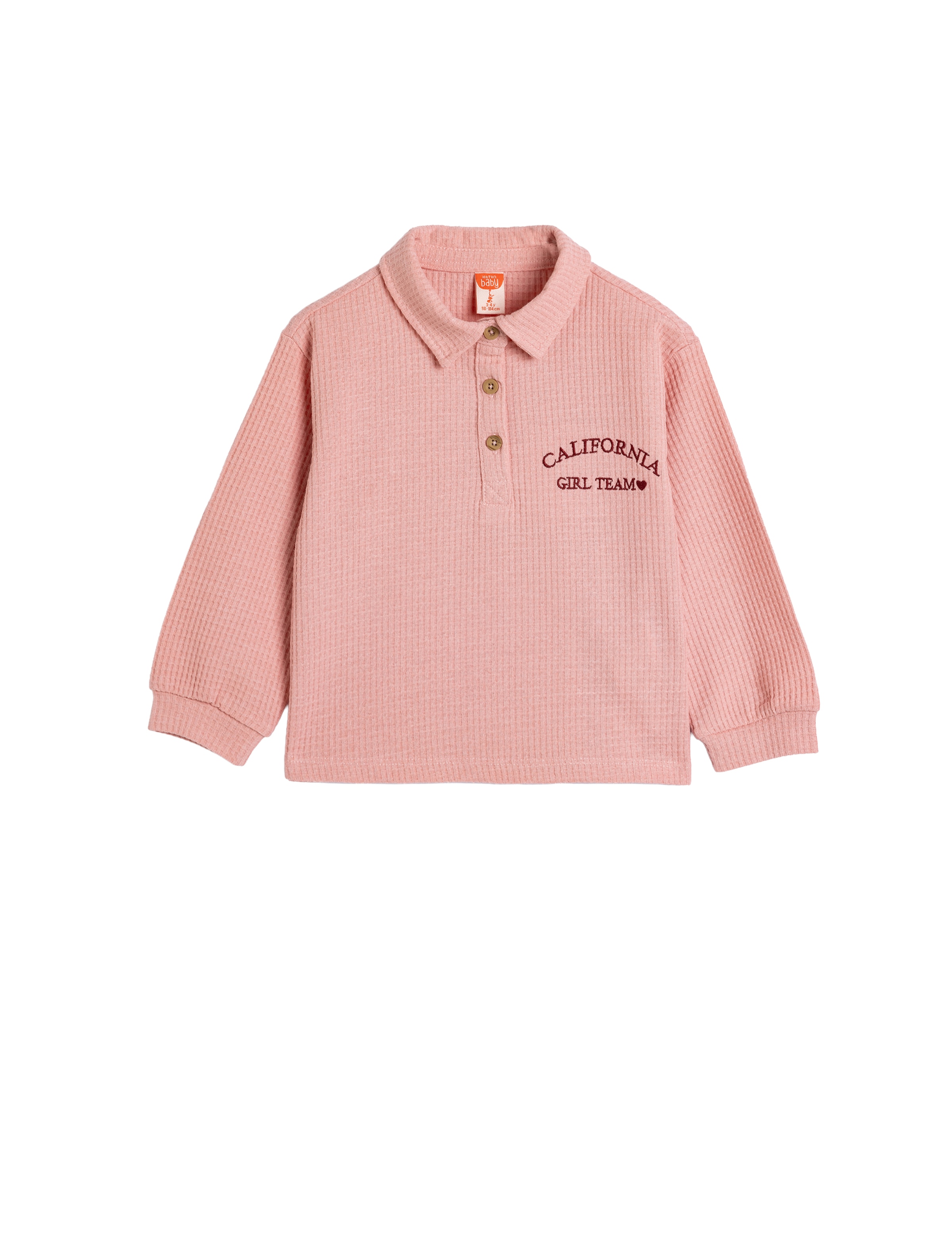 Koton Sweatshirt in Roze: voorkant