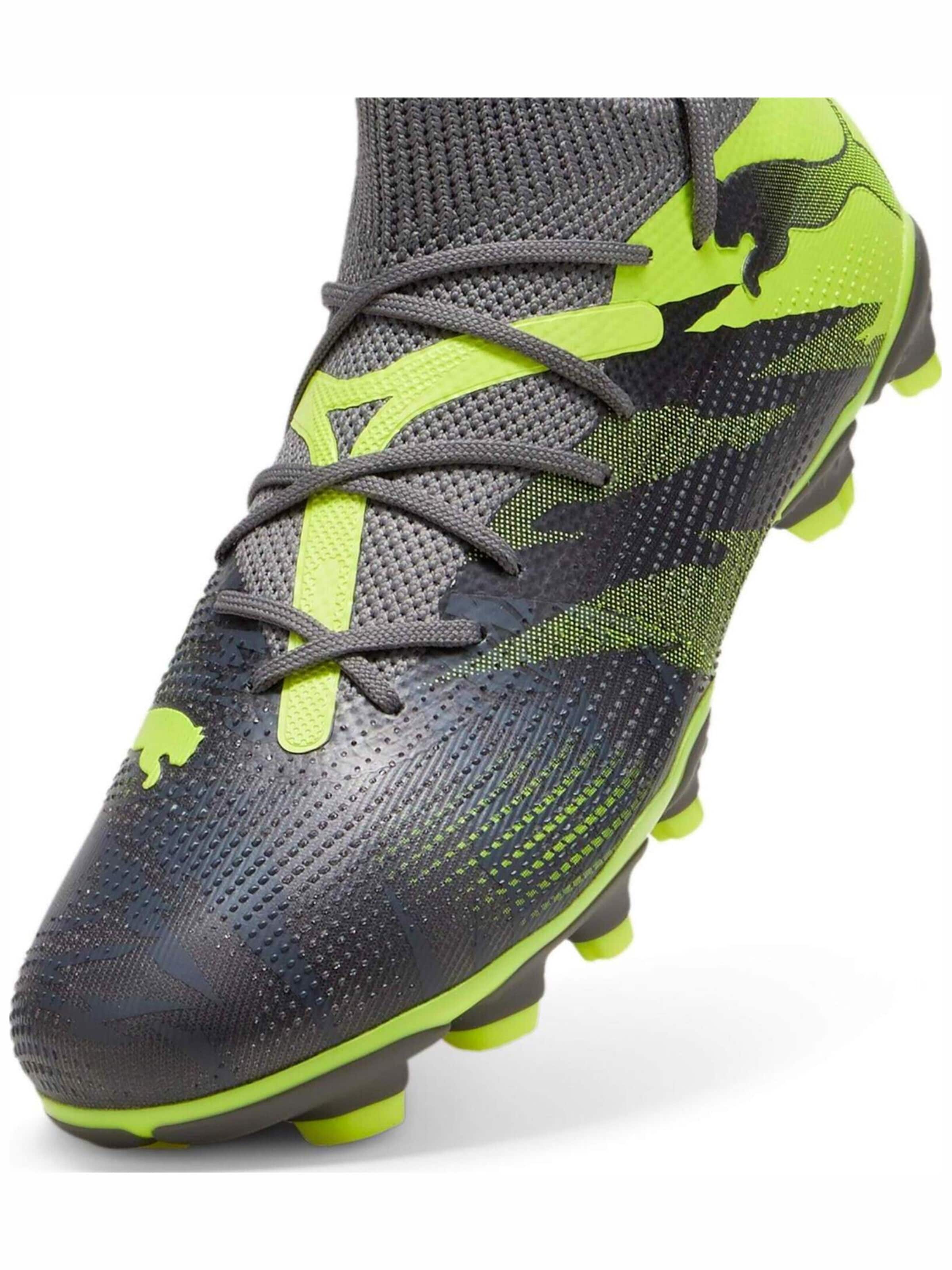 PUMA Soccer shoe 'Puma Future 7 Match Rush Fgag Jr' in Grey