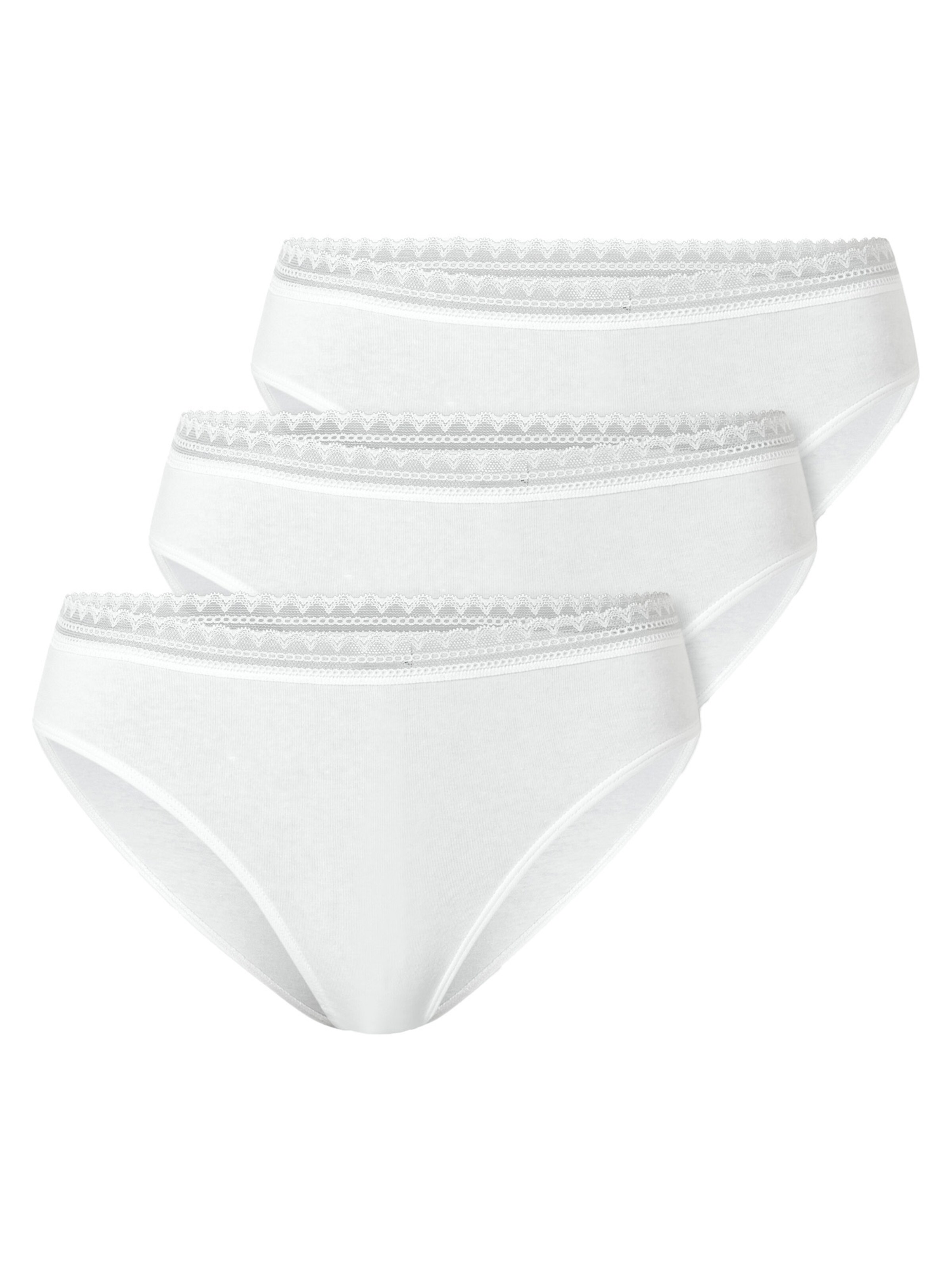 SCHIESSER Slip i hvid: forside