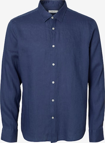 SELECTED Skjorte 'SLHKylian' i blå: forside