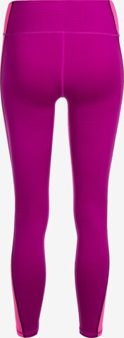 UNDER ARMOUR Skinny Sporthose 'Novelty' in Pink